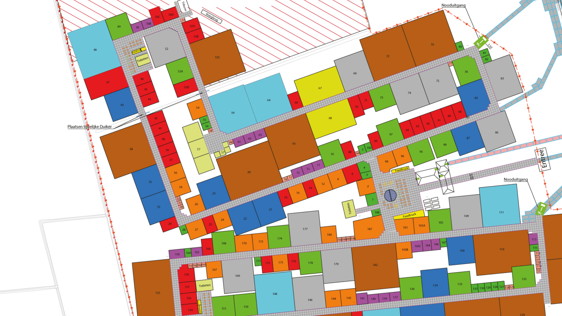 Plattegrond TKD 2025
