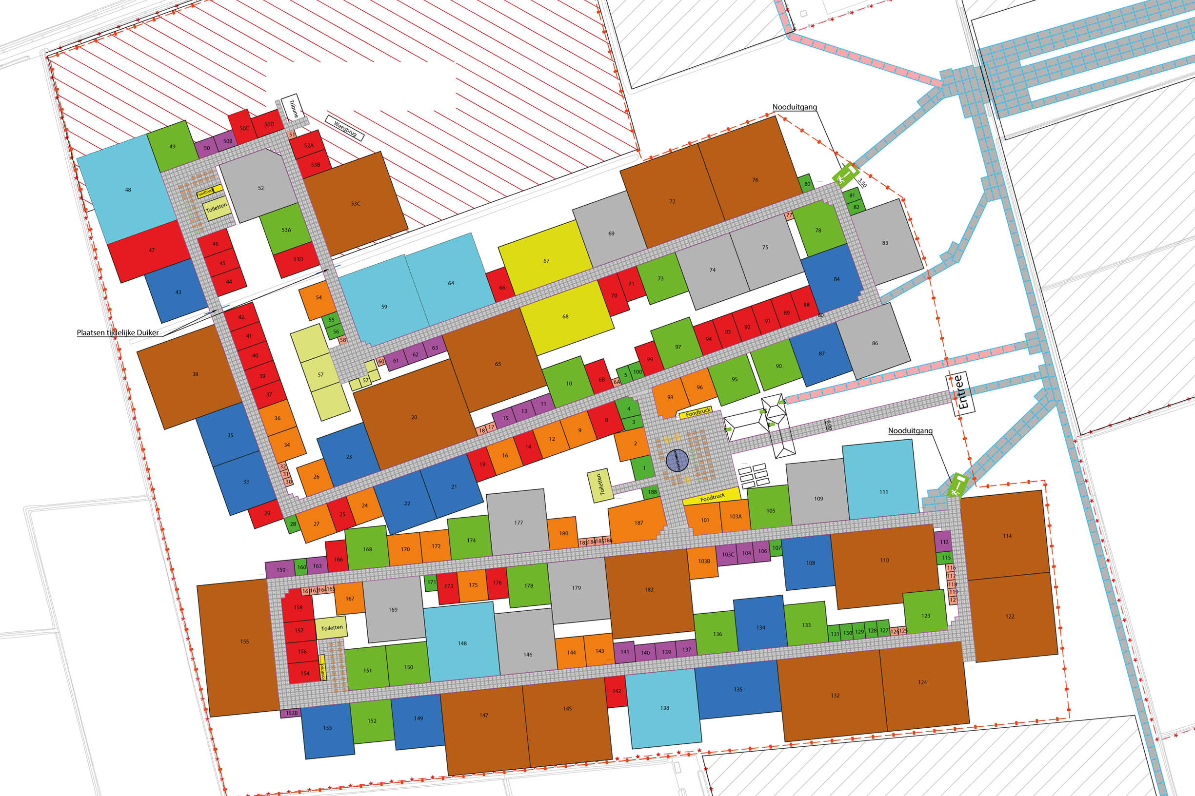 Plattegrond TKD 2025